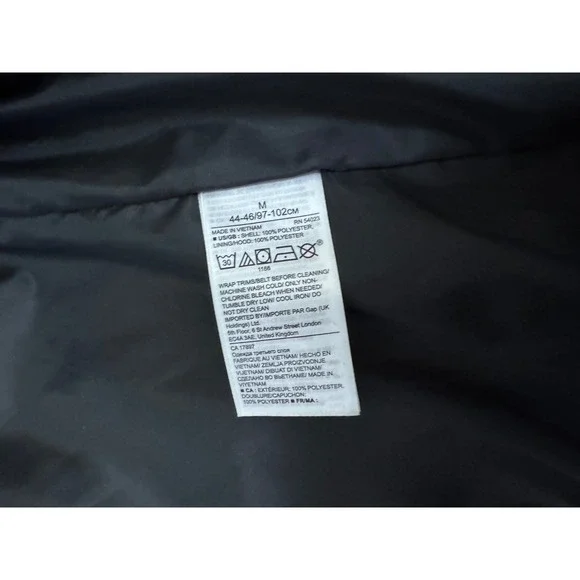 Banana Republic Modular System Winter Utility Water Resistant Jacket Blue Medium - Picture 9 of 10